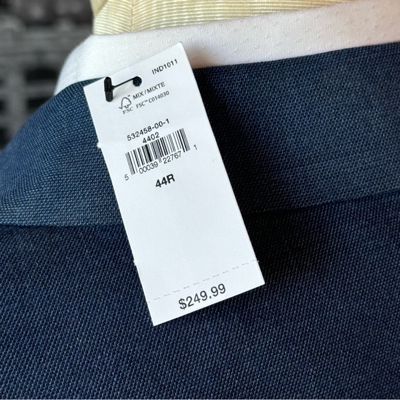 🎯SOLD🎯 Banana Republic Slim Fit Suit Jacket/Blazer NWT - Picture 9 of 13